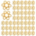 thumbnail image 3 of 200Pcs Jewelry Making Beads Caps Flower Shape Bead Caps Necklace Making Beads Caps, 3 of 9