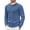 A-denim Blue, variant on COOFANDY Mens Crewneck Sweater Slim Fit Lightweight Dress Sweater Cable Knit Sweater Pullover