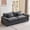 Gray, variant on IPKIG Sectional Sofa Comfy Cloud Couch for Living Room with Pillows, Modern Chenille Sofa Sleeper Deep Couches with Ottoman (Cream White, 3-Seat)