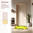 thumbnail image 3 of ODIKA 2'x3' Machine Washable Non-Slip Area Rug, Whimsical Yellow and Green High Traffic Rug, Yellow, 14170, 3 of 7