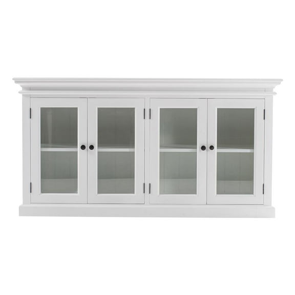 NovaSolo Halifax Display Buffet with 4 glass doors