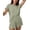 Light Green, variant on Ekouaer Womens Pajamas 2 Piece Ribbed Knit Pjs Short Sleeve Sleepwear Set Summer Soft Pajamas Set Casual Lounge Sets Light Green L