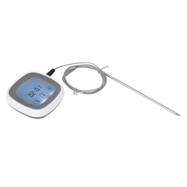 Termómetro De Cocina, Termómetro Digital Ligero Para Carne, Pantalla Táctil Sensible Para Cocinar, Asar, Freír, Barbacoa, Ahumador Higoodz Meat Temperature Meter