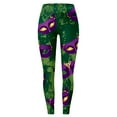 thumbnail image 3 of MKLEKYY Ropa deportiva para mujer, leggings estampados para mujer, leggings de ejercicio físico, pantalones de yoga 3936, 3 of 3