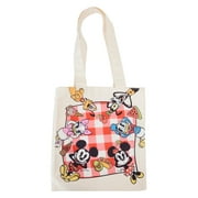 Loungefly Disney Mickey And Friends Picnic Canvas Tote Bag