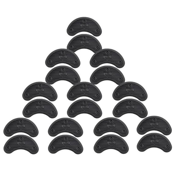 20x Stick On Shoe Sole Protection Taps Anti Slip Repair 3.1mm Thick
