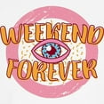 thumbnail image 3 of CafePress - Retro 80S Weekend Forever Baseball Jersey - Kids Cotton Baseball Jersey, 3/4 Sleeve Shirt, 3 of 4