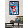 thumbnail image 2 of Marvel Spider-Man - Happy 3rd Birthday Wall Poster, 22.375" x 34", Framed, 2 of 3