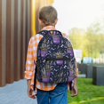 thumbnail image 6 of Yiaed Lavender Flowers Print School Backpack College Backpack Daypacks for Students High School Spacious and Durable Daypack for Work and Travel-One Size, 6 of 6