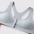 thumbnail image 4 of XFLWAM Front Closure Bras for Women Seamless Wireless Comfort Supportive No Underwire Convenient Mastectomy Bralettes, 4 of 8