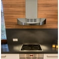 thumbnail image 6 of KOBE CHX3836SQBD-WM-3 Brillia 36-inch Ductless Wall Mount Range Hood, 3-Speed, 400 CFM, Fits Ceiling Height 7.5'-9.5', 6 of 6