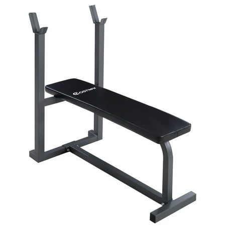 Costway Weight Lifting Flat Bench Fitness Workout Sit Up Board Home