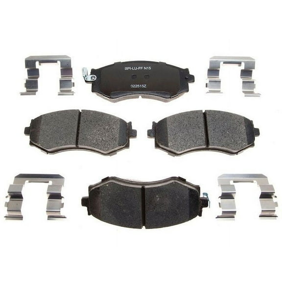 Front Brake Pad Set - Compatible with 2000 - 2006 Nissan Sentra 1.8L 4-Cylinder 2001 2002 2003 2004 2005