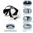 thumbnail image 2 of Handle Controller Protective Cover+Headband+ Battery Cover+ Lens Protective Cover Set for 3 VR Accessories, 2 of 5