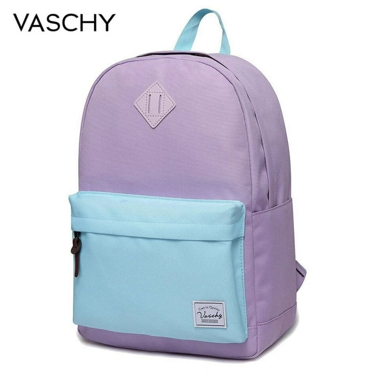 Vaschy unisex classic water resistant school backpack sales