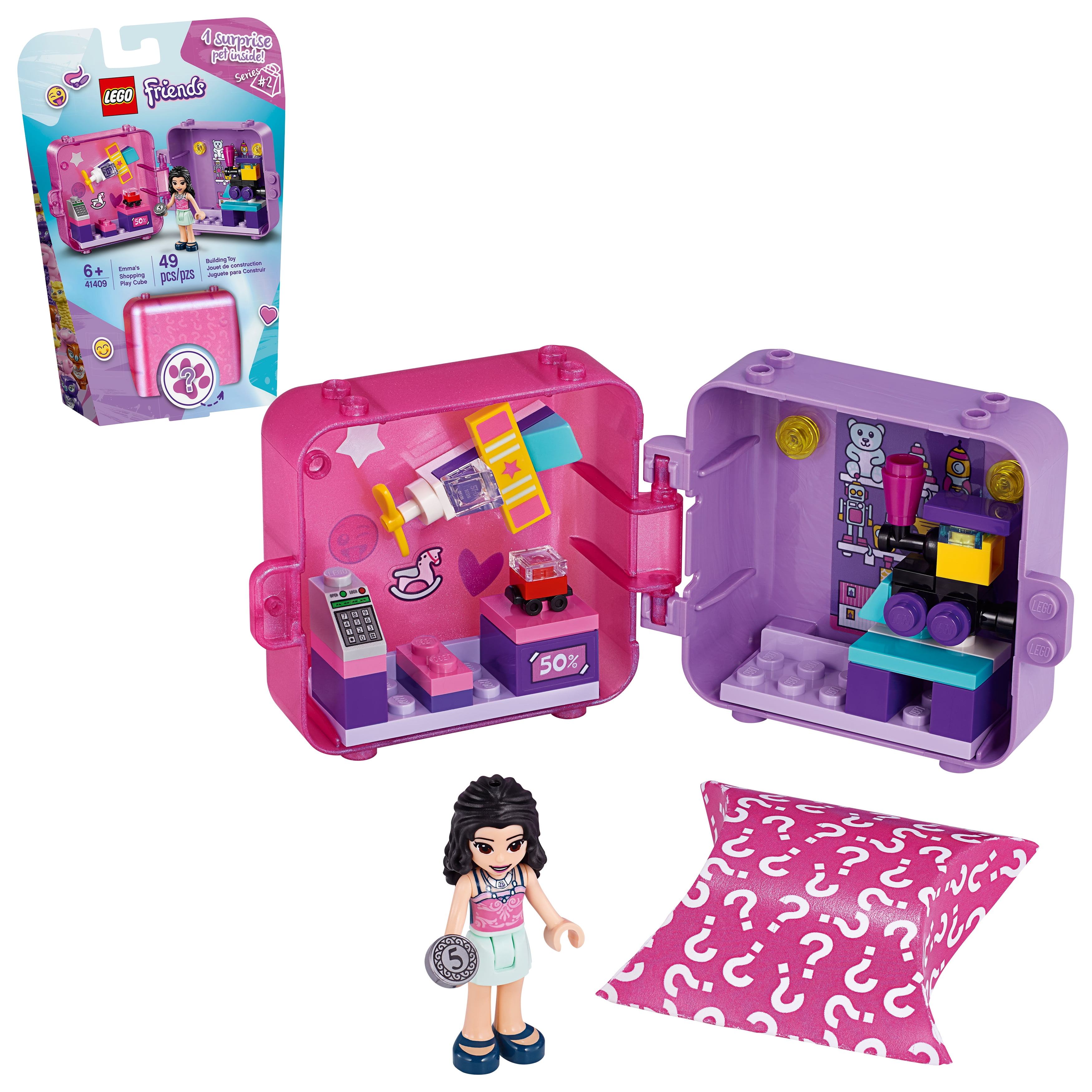 40 Pieces New 2020 LEGO Friends Mia’s Play Cube 41403 Building Kit Playset Includes Collectible Mini-Doll for Imaginative Play
