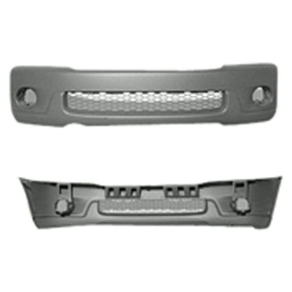 New Aftermarket  Unpainted Front Bumper Cover Replaces 521190C900 With flare holes fits 2001-2004 Toyota Sequoia