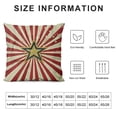 thumbnail image 5 of YINGXI Throw Pillow Cover Horizontal for Your Size for Screen Decorative Pillow Case Home Decor Square Pillowcase 18x18in, 5 of 5