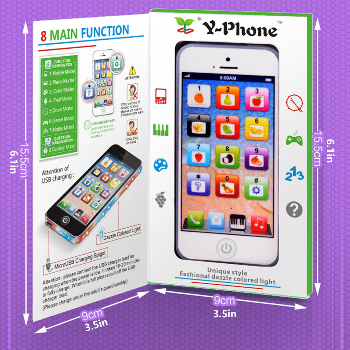Details about   JOYIN My Learning Remote and Phone Bundle with Music Smartphone Toys for Fun 