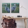 thumbnail image 3 of Stupell Industries Herons & Lake Landscape Animals & Insects Painting Gallery Wrapped Canvas Art Print Wall Art, 24 x 30, Set of 2, 3 of 8