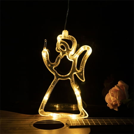 

Fall Sale! Christmas Decorations Tantouec Room Decor Christmas Suction Cup Light Angel Christmas Lights Clearance Suction Cup Lamp*1 Home Essentials Deal of the Day