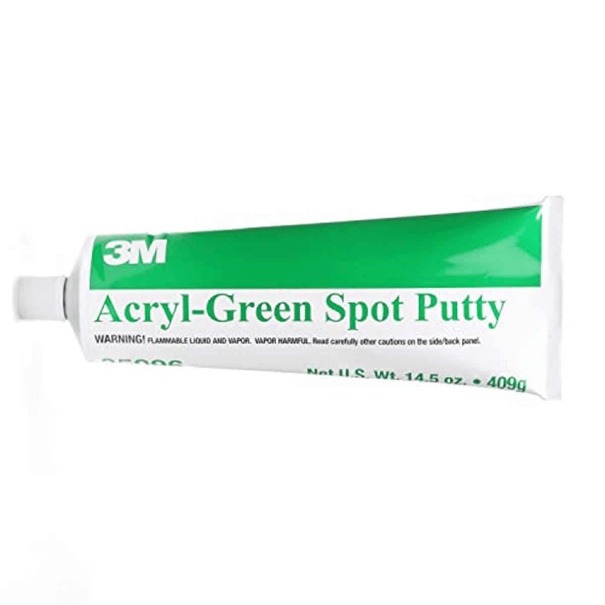 3M Automotive 5096, Spot Putty, Acrylic Green Industrial Sealant