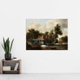 thumbnail image 2 of Meindert Hobbema Watermill Landscape Extra Large XL Wall Art Poster Print, 2 of 3