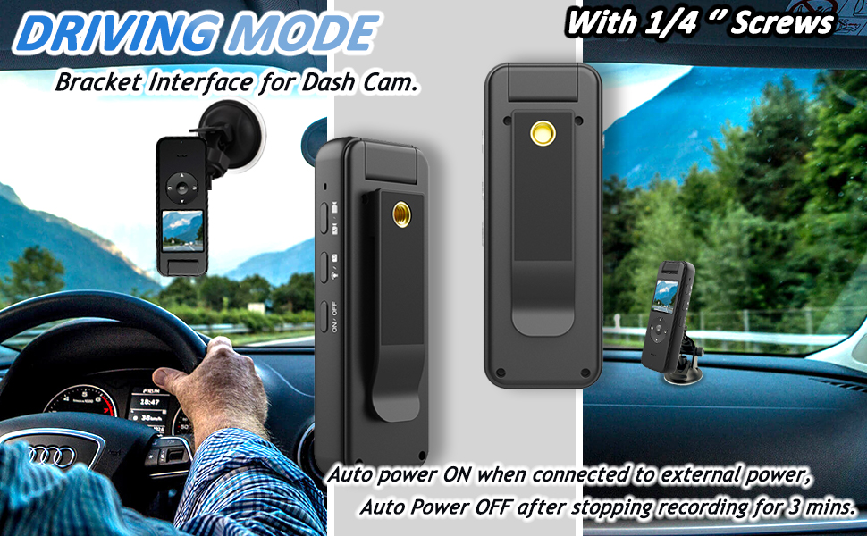 Body Camera With 1.4" Screen Audio And Auto Video Night Vision - TikTok - View #5