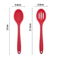 thumbnail image 2 of 2Pieces - Kitchen Utensil Set Heat Resistance to 480°F - Hygienic One-Piece Design Silicone Utensil Set, 2 of 5
