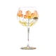 thumbnail image 1 of Copa grande de cristal de 640 ml (21,6 oz), coloridas copas de vino con tallo y flores pintadas a mano, 1 of 7
