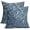 Vintage Spring Print Blue, variant on Yellow Lumbar Pillow Covers 12x20 Set of 2 Vintage Floral Botanical Print Spring Flower Plant Pattern Rectangle Decorative Throw Pillow Cases Outdoor Farmhouse Decor for Home Sofa Couch Bed