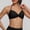 Black, variant on Naittoop Halter Sports Bras for Women Padded Strappy Yoga Bra Adjustable Open Back Workout Gym Bras Casual Crop Top
