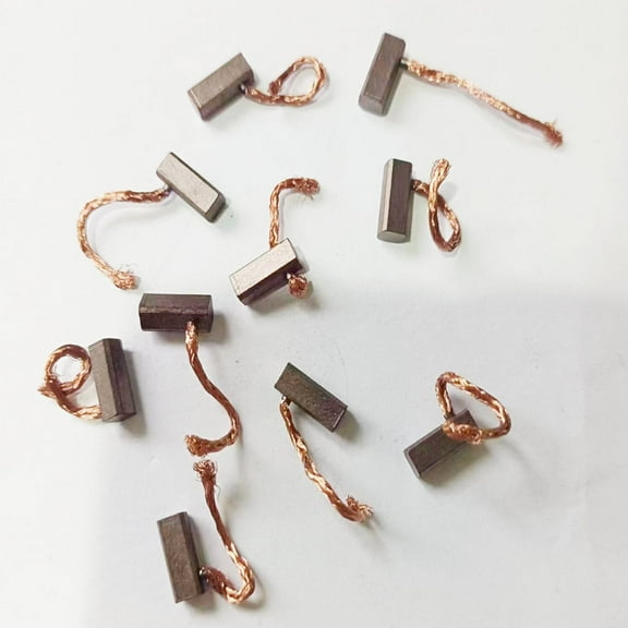 Car Vehicle Window Lifter Wiper Carbon Brush For Nissan Tiida Chevrolet Sail (Size:4*4*10mm)