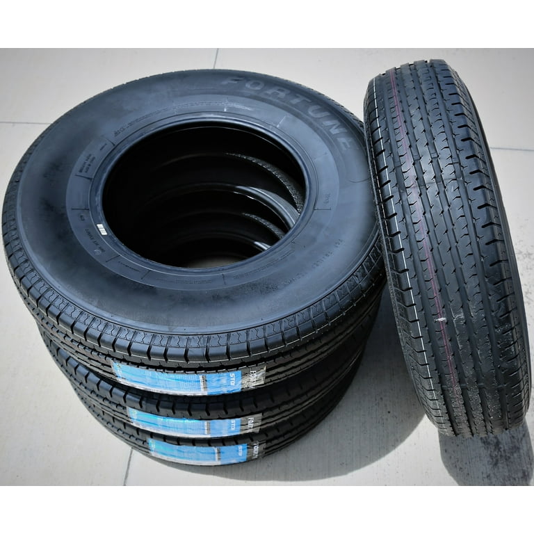 Four New 225/75R15 Load Range E, 10 PLY Trailer Tires, 47 OFF