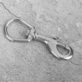 thumbnail image 4 of 316 Stainless Steel Single Head Hook Swivel Eye Snap Scuba Diving Accessory (100MM, White), 4 of 4