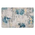 thumbnail image 1 of Quinn Beige Area Rug Runner: 20x32 inch, Non-Slip, Low Pile, Stain Resistant, Machine Washable - Modern Abstract Design for Living Room, Bedroom, Kitchen, Bathroom, 1 of 5