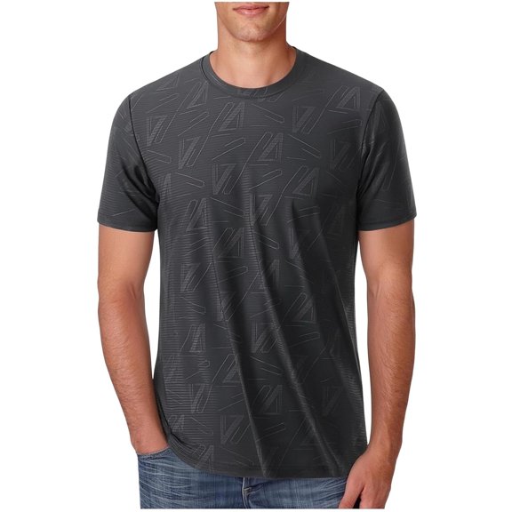 Men’s Active Quick Dry Crew Neck T Shirts | Athletic Running Gym Workout Short Sleeve Tee Tops