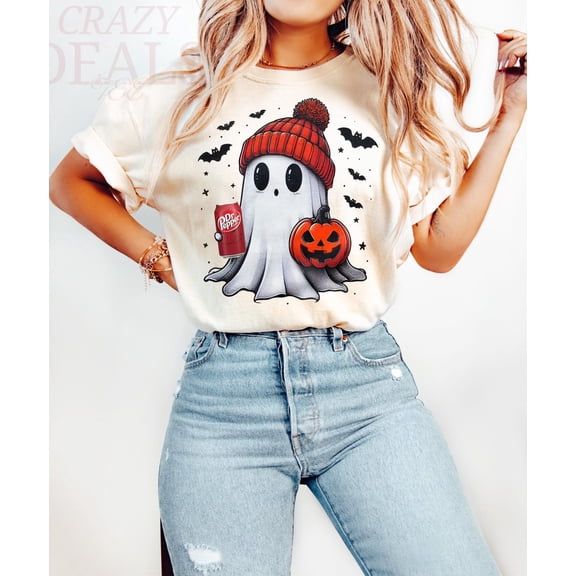 Dr Pepper Halloween Ghost Shirt, Drink Dr Pepper Ghost T-Shirt