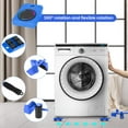 thumbnail image 3 of Graflsoa Heavy-Duty 5-Piece Moving Kit: Effortless Furniture Transport Tools with Anti-Slip PVC Handles, Blue, 3 of 6