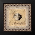 thumbnail image 2 of Panossian, Paul 15x15 Black Modern Framed Museum Art Print Titled - Shell Works II, 2 of 5