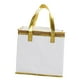 thumbnail image 4 of Bolsa de comida de viaje, bolsa térmica para pasteles, bolsa de comestibles térmica reutilizable con aislamiento para 12 pulgadas blanco, 4 of 9