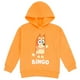 thumbnail image 4 of Set de ropa Bluey Bingo de forro polar para niños pequeños, 7-8, naranja/gris, 4 of 7
