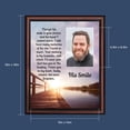 thumbnail image 2 of Sympathy Gifts for Loss of Husband, Memorial Gift, His Smile In Memory of Loved One, Picture Frames for Sympathy Gift Baskets, Bereavement Gifts for Loss of Father, Loss of Son, His Smile, 5031W, 2 of 6