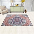 thumbnail image 3 of Coolnut Area Rug 60 x 39 inch (5'x 3'3"), Carpet Ethnic Ornament Nursery Rug Floor Mat for Hardwood Floor Entrance Living Room Bedroom, 3 of 6