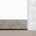 thumbnail image 2 of nuLOOM Nysera Traditional Bordered Area Rug, 4' x 6', Light Blue, 2 of 9