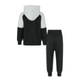 thumbnail image 2 of YONGHS Boys Sweatsuit Set 2 Piece Hoodie Sweatshirt and Jogger Sweatpants Black 2-3, 2 of 7