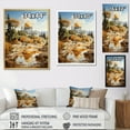 thumbnail image 4 of Designart "Iconic Dome Of The Rock In Jerusalem" Islam Floater Framed Wall Decor, 4 of 5