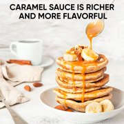 King's Cupboard Organic Caramel Sauce, 7.7 oz - The Perfect Sauce for Ice Cream, Fruit Dip, Topping Desserts, Caramel Drizzle for Coffee - Gluten-Free, Kosher, Organic, All Natural