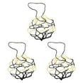 thumbnail image 2 of Transemion Ball Net Bag with Drawstring Basketball Carrier Polypropylene Volleyball Storage Holder School Using Accessory 3Set, 2 of 6