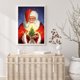 thumbnail image 4 of Cuadros Decorativos 5D bricolaje taladro redondo completo diamante pintura Kit Santa Claus dibujo ornamento Ehuebsd Nuevos Originales, 4 of 9